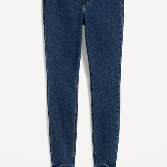 NWT OLD NAVY High-Waisted Rockstar Super-Skinny Jeans Color: New Rinse - Picture 5 of 8